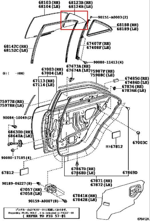 2007-2011 Toyota Camry LE Rear Right Side Door Quarter Window Glass 68123-06050 - Alshned Auto Parts