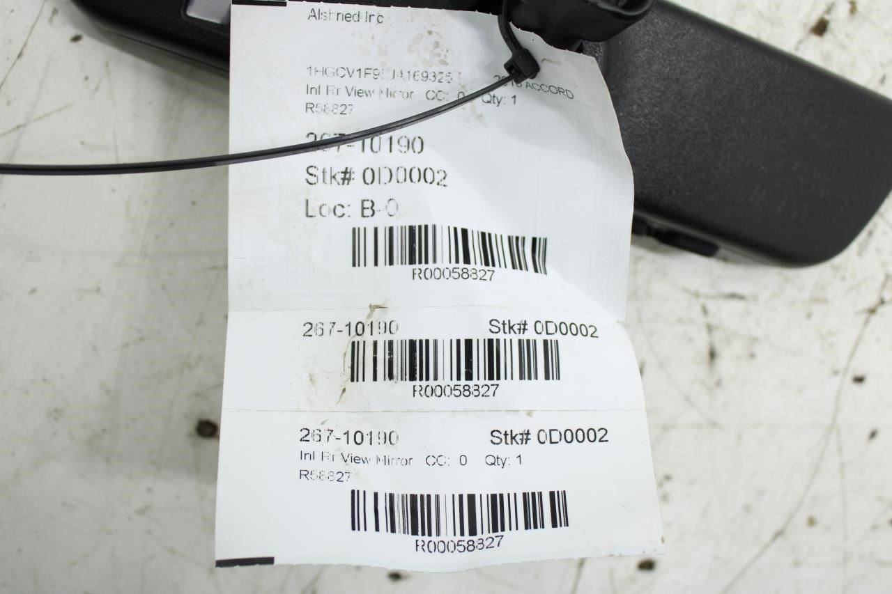 2018-2022 Honda Accord Inside Rear View Mirror 76400-TVA-A01 OEM - Alshned Auto Parts