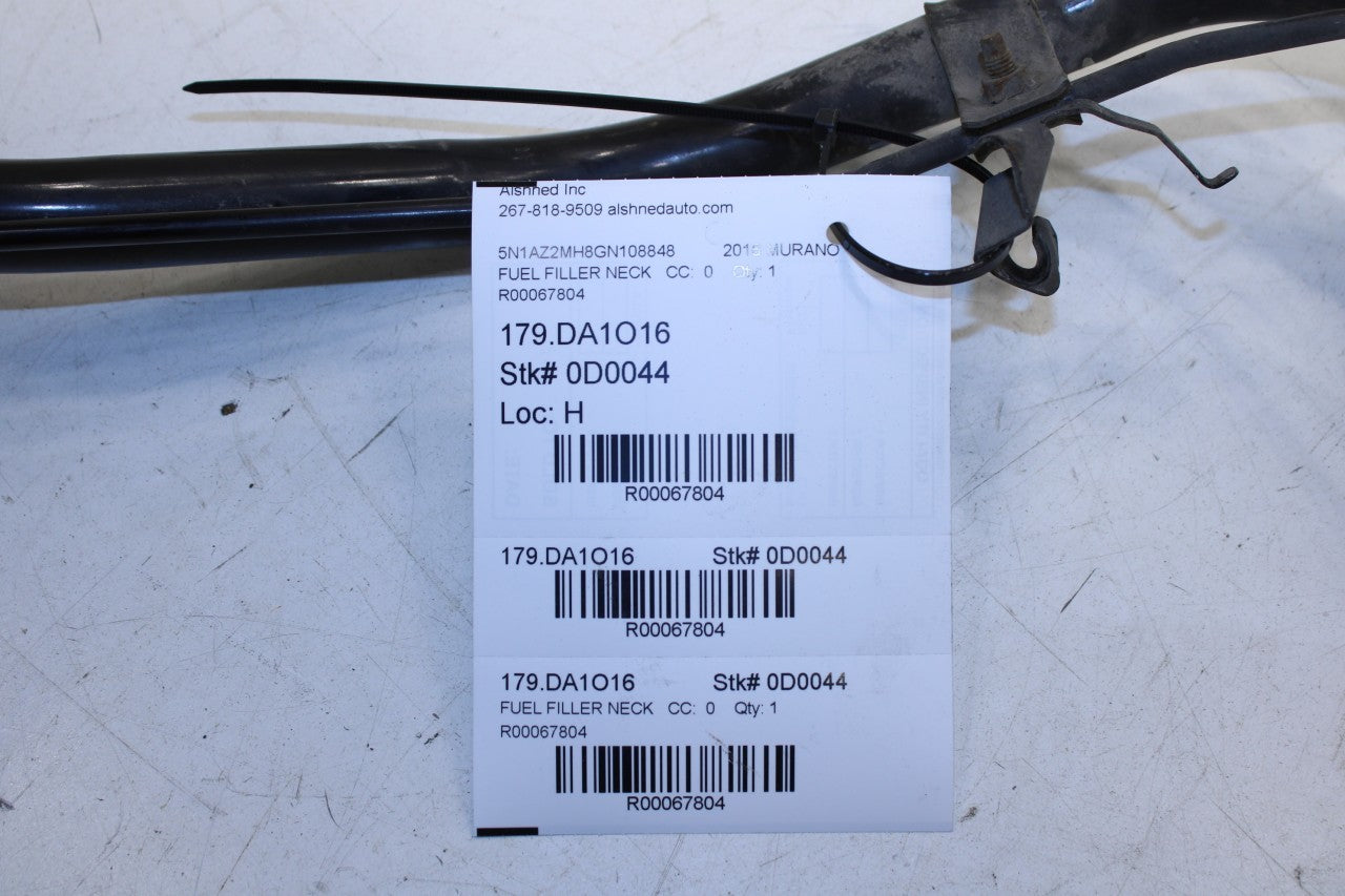 2015-24 Nissan Murano Platinum 3.5L Fuel Filler Neck Hose Tube Pipe 17221-5AA0A - Alshned Auto Parts