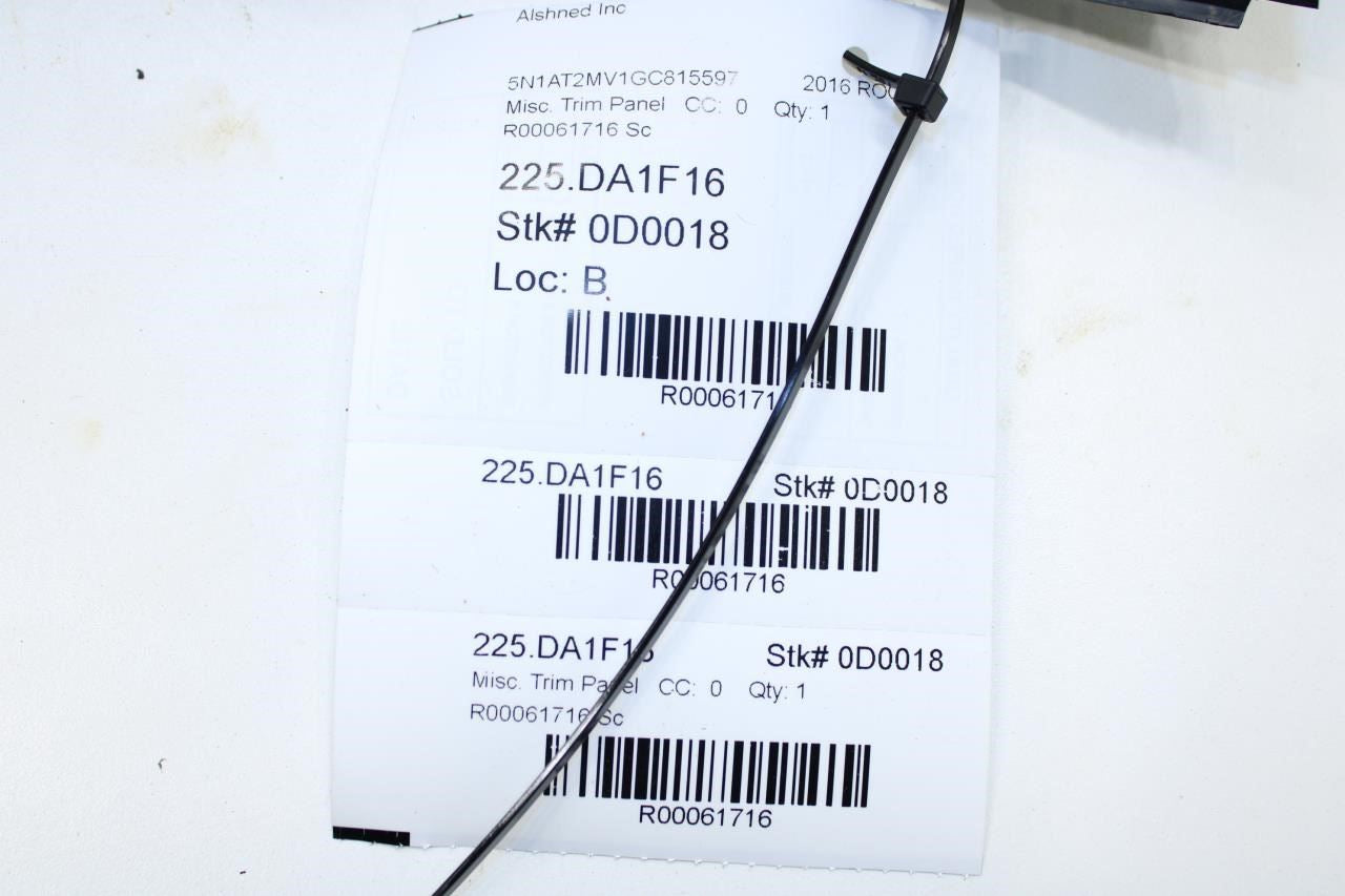 2014-18 Nissan Rogue SV Dash Center Lower Panel Trim w/ Power Outlet 68104-4BA0A - Alshned Auto Parts