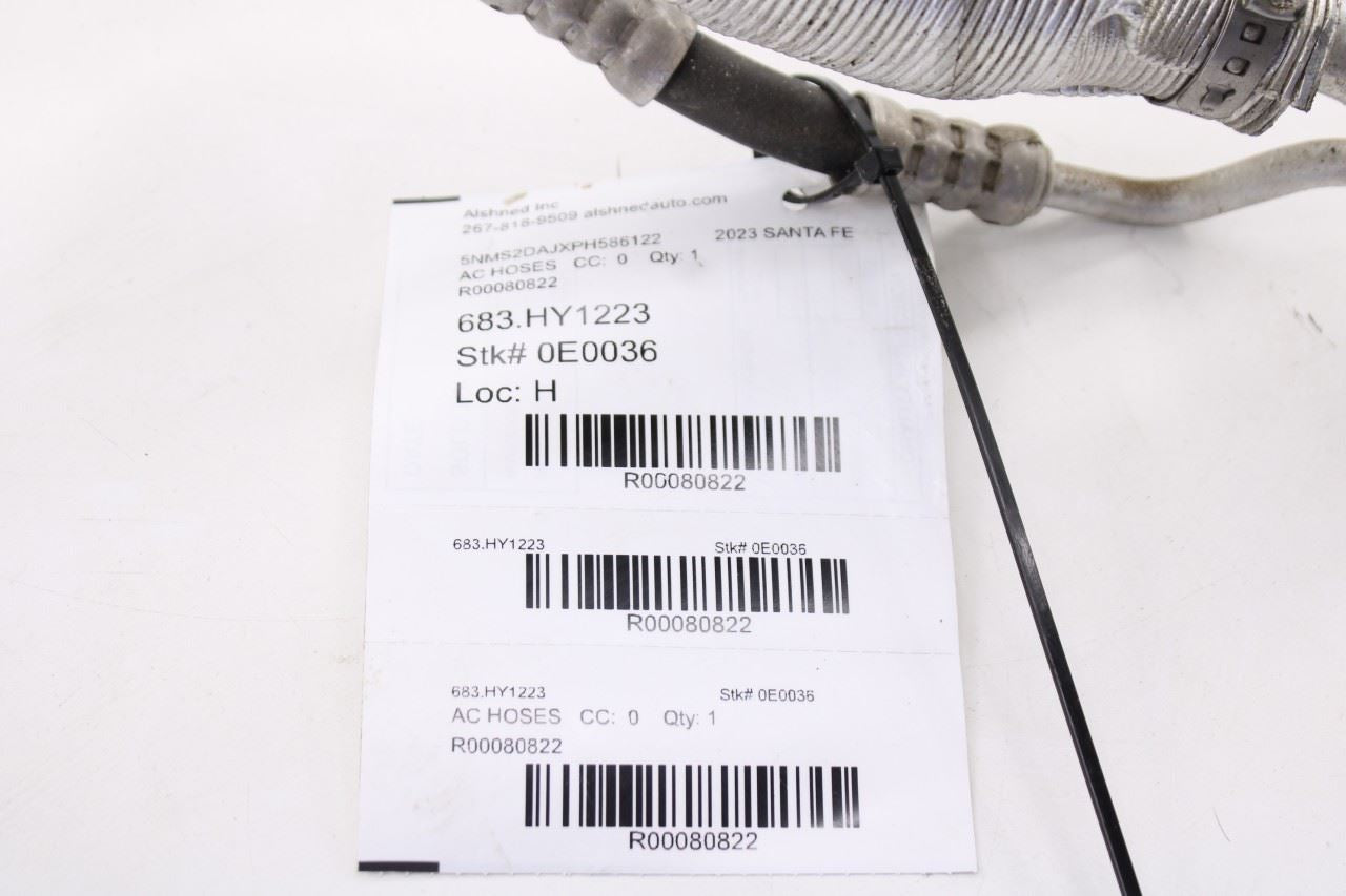 21-23 Hyundai Santa Fe SEL 2.5L AWD AC Conditioning Suction and Liquid Hose Tube11