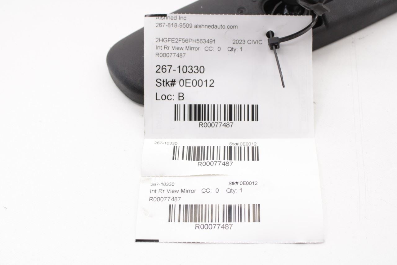 2022-2025 Honda Civic Sport Interior Inside Rear View Mirror 76400-T20-A01 OEM - Alshned Auto Parts