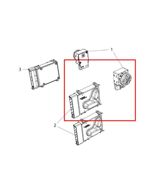 19-25 Ram 1500 Laramie Front RH Side Seat Power Lumbar Adjustment Control Switch - Alshned Auto Parts