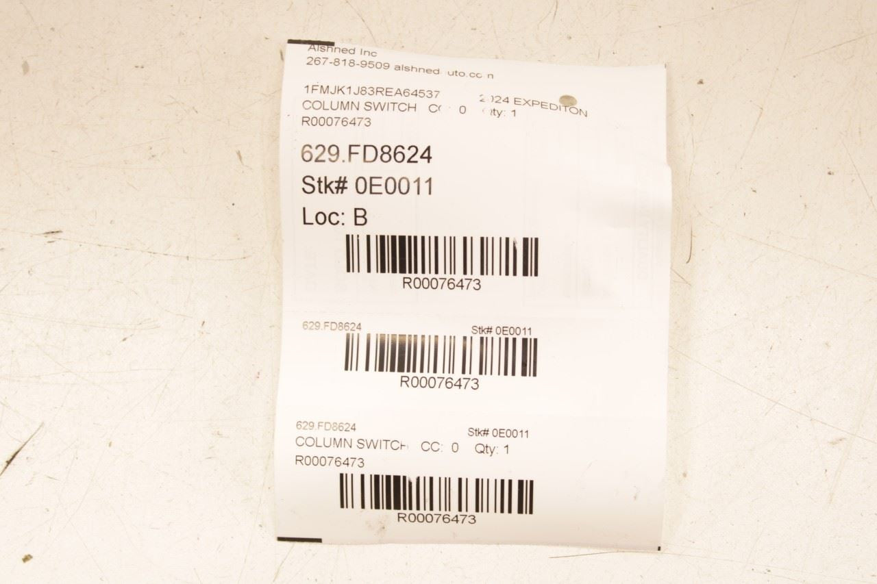 22-24 Ford Expedition MAX XLT 4WD Steering Column Light Turn Signal Wiper Switch - Alshned Auto Parts