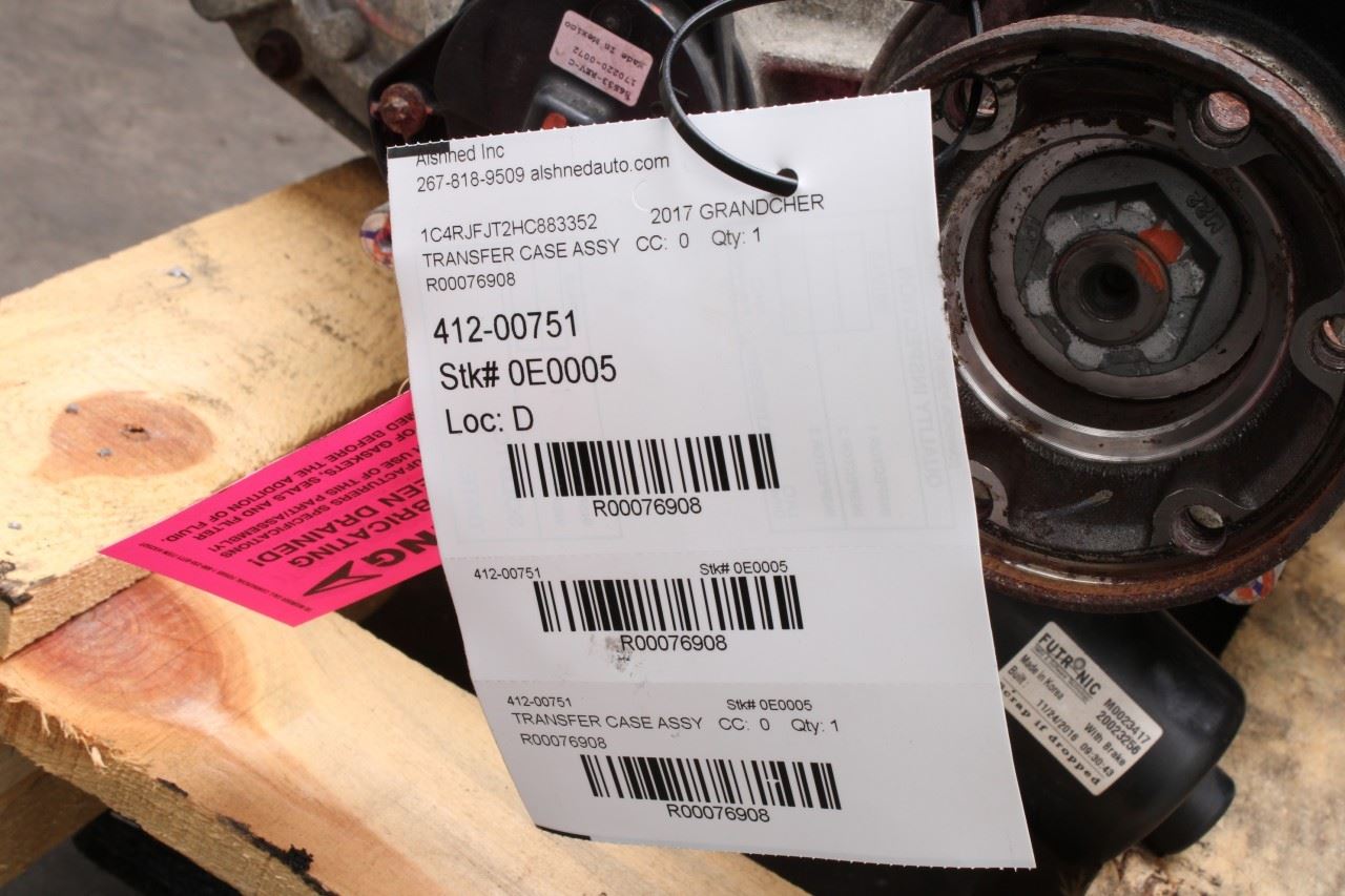 2011-21 Jeep Grand Cherokee Summit 5.7L 4WD 2 Speed on Demand Transfer Case 111K - Alshned Auto Parts