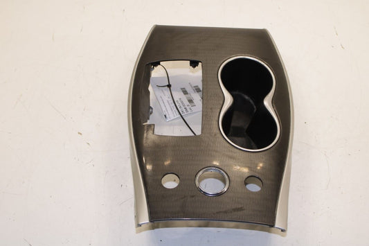 2017-20 Infiniti QX60 Pure Center Console Shifter Trim Cover Panel w/ Cup Holder - Alshned Auto Parts