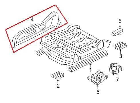 2011-2023 Dodge Charger GT AWD Front Right Seat Adjuster Switch Cover 1UZ62DX9AC - Alshned Auto Parts