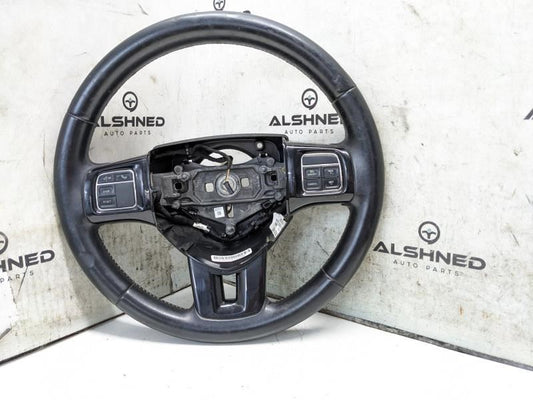 13-20 Dodge Grand Caravan Steering Wheel Leather w/ Buttons 5PT562X9AB OEM *ReaD - Alshned Auto Parts