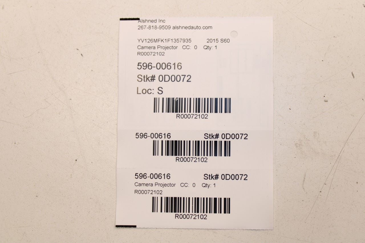 2015-2016 Volvo S60 T5 Premier 2.0L FWD Front Collision Warning Module 31387310 - Alshned Auto Parts