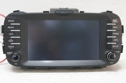 2014-2016 Kia Soul GPS Navigation Radio Receiver w/ SD Map 96560-B2080CA OEM - Alshned Auto Parts