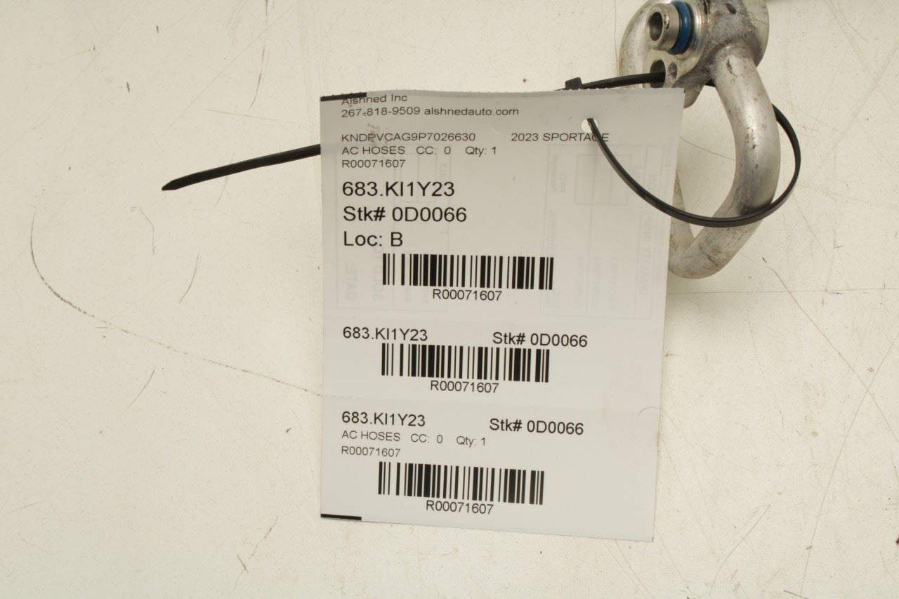 2023-2025 Kia Sportage Hybrid EX 1.6L AWD AC Conditioning Discharge Hose Pipe - Alshned Auto Parts