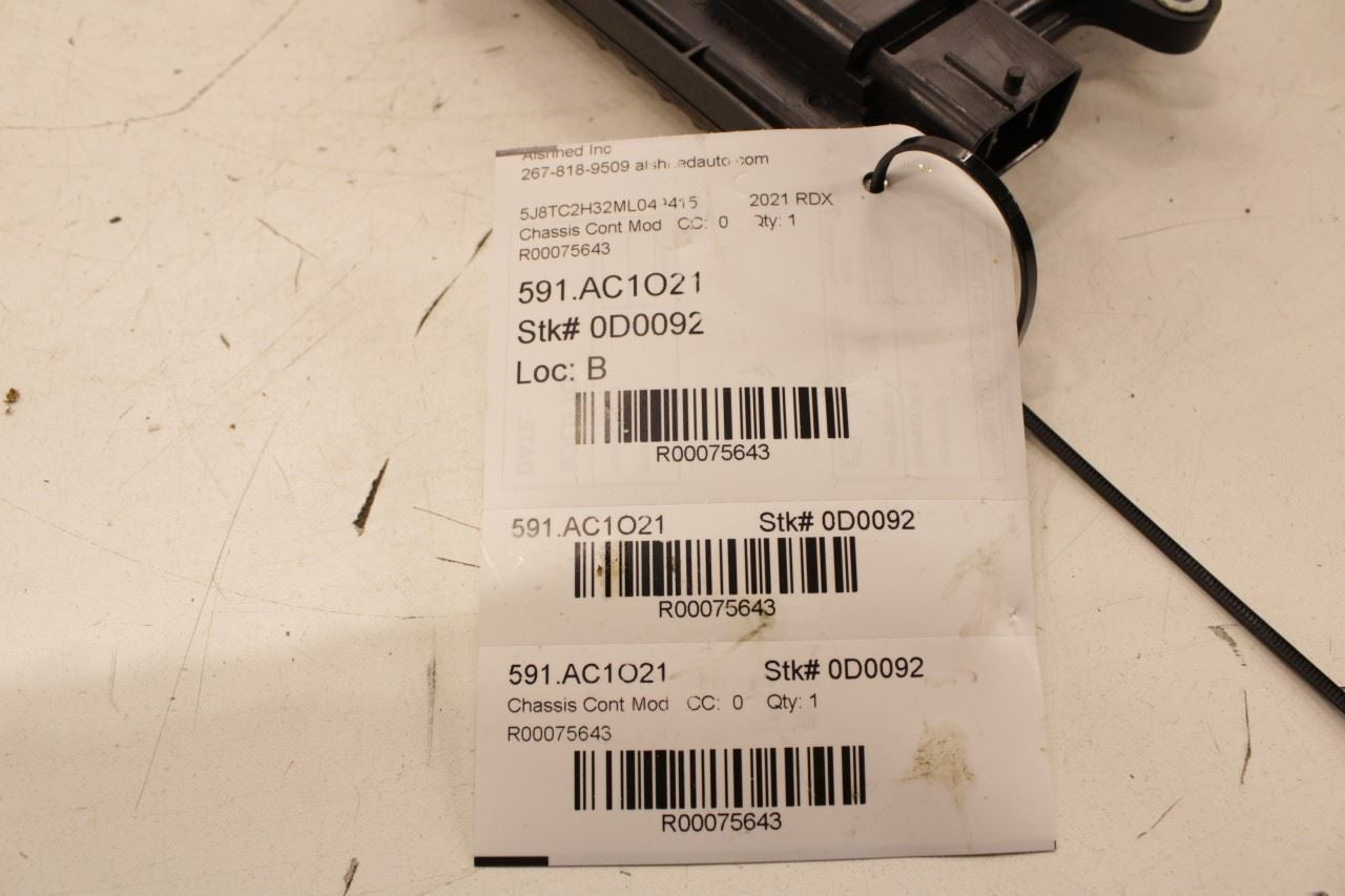 2021 Acura RDX SH-AWD Transmission Control Module TCU TCM TN079100-9091 OEM - Alshned Auto Parts