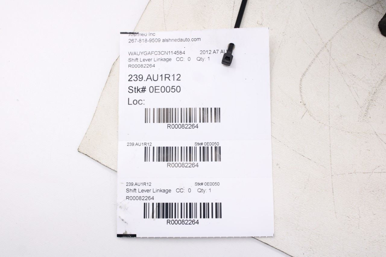 2012-15 Audi A7 Premium 3.0L Automatic Transmission Gear Shifter Lever w/ Cable12