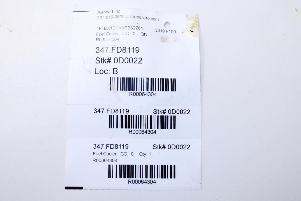 18-20 Ford F150 XL 2.7L Exhaust Gas Recirculation Cooler w/ Valve JT4E-9F464-AD - Alshned Auto Parts