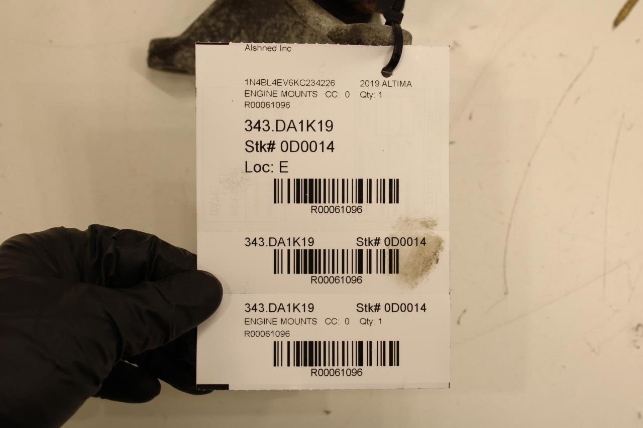 2019-2025 Nissan Altima SL 2.5L FWD Rear Engine Motor Strut Buffer Mount Bracket - Alshned Auto Parts