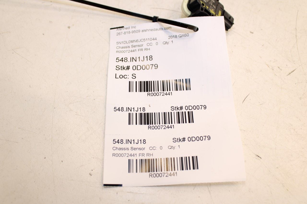 2014-2020 Infiniti QX60 Front Right Passenger Side Door Body Sensor 98836-1MA0A - Alshned Auto Parts