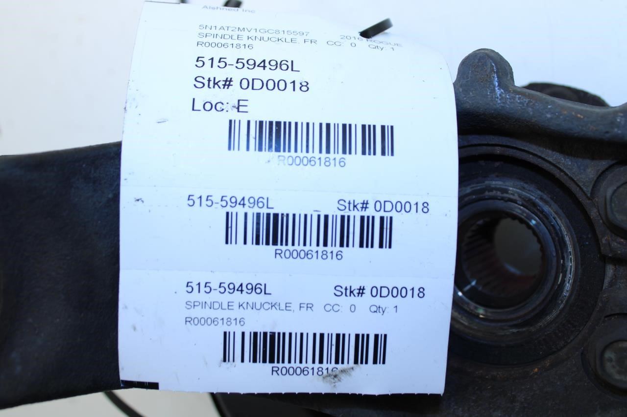 2013-20 Nissan Rogue SV AWD Front Left Side Spindle Knuckle Hub 40015-4BA0A OEM - Alshned Auto Parts