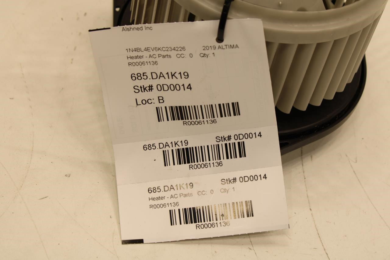 2014-2024 Nissan Altima SL 2.5L HVAC AC Blower Fan Motor 272V0-6CA04 OEM - Alshned Auto Parts