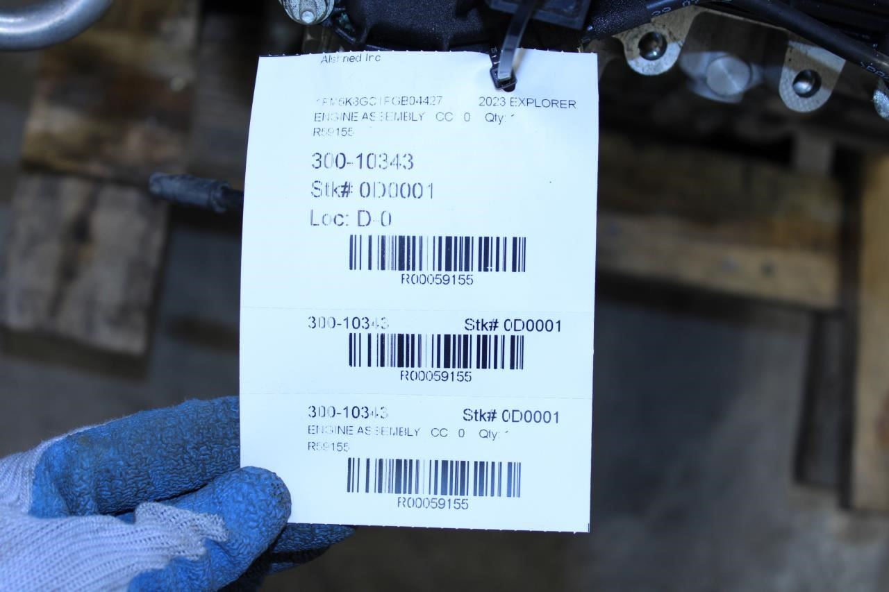 20-24 Ford Explorer 3.0L turbo 4x4 Engine VIN C 8th dgt 22K LB5E-6007-CD *ReaD* - Alshned Auto Parts