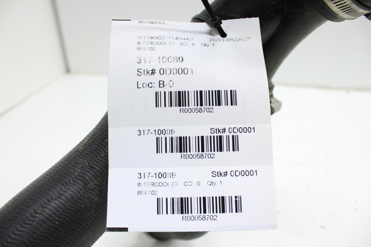 2020-23 Ford Explorer 3.0L Engine Intercooler Inlet Hose Tube Pipe L1MZ-6C646-D - Alshned Auto Parts