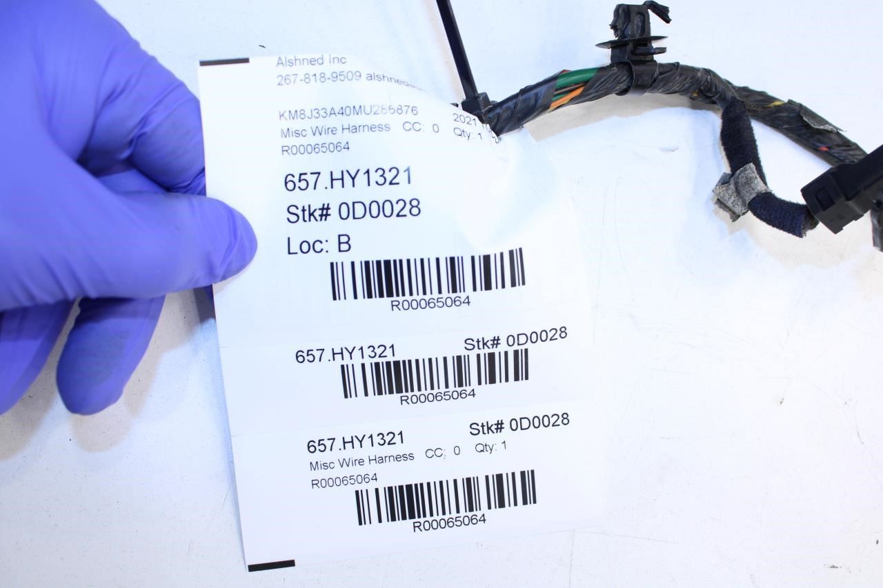 2019-2021 Hyundai Tucson Value Tailgate Liftgate Wire Harness 91681-D3330 OEM - Alshned Auto Parts