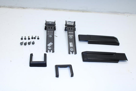 09-18 Jeep Wrangler Rear Tailgate Hinge Upper and Lower Set w/ Covers 55397091AC - Alshned Auto Parts