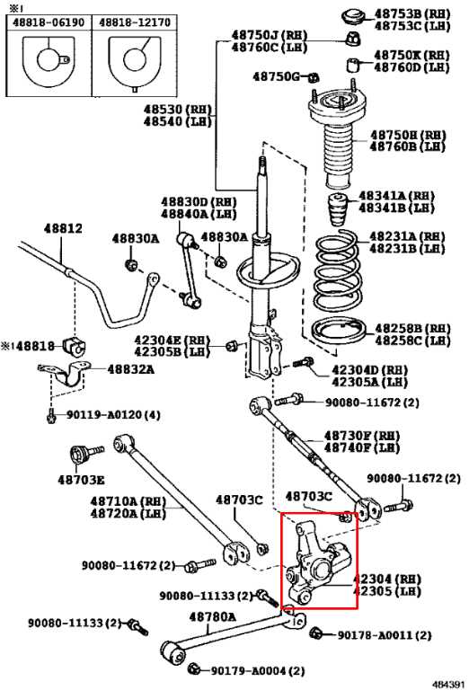 2002-2011 Toyota Camry LE Rear Left Driver Side Spindle Knuckle Hub 42305-06100 - Alshned Auto Parts
