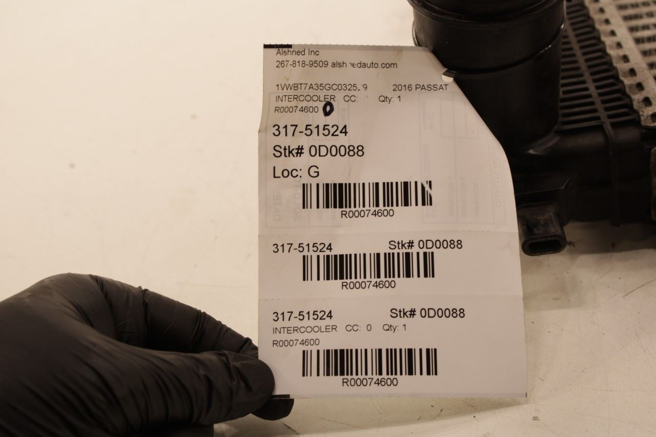 2014-2022 Volkswagen Passat SE 1.8L Turbocharger Intercooler 5C0-145-803-B *ReaD - Alshned Auto Parts
