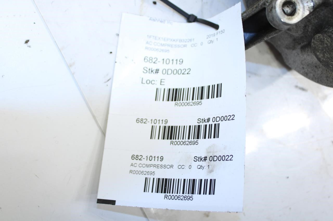 2018-2020 Ford F150 XL 2.7L AC Air Conditioner Compressor JL3H-19D629-MD OEM - Alshned Auto Parts