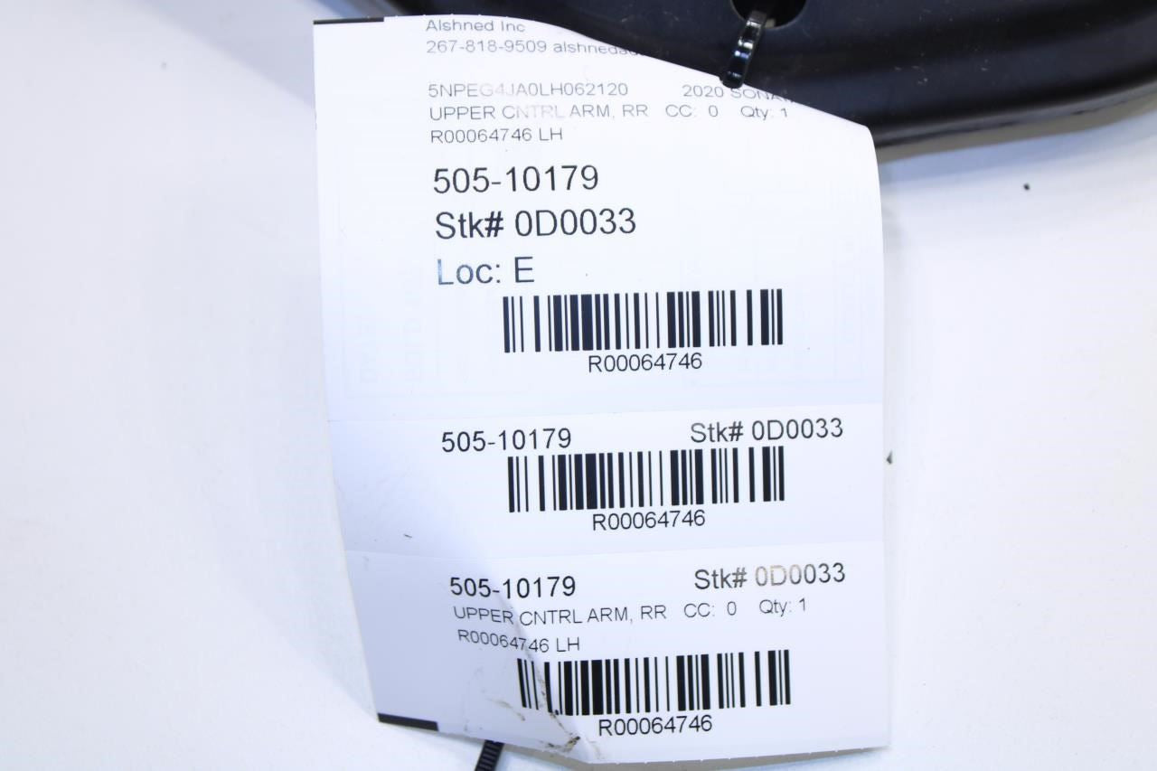 20-23 Hyundai Sonata SE FWD Rear Left Driver Side Upper Control Arm 55120-L0000 - Alshned Auto Parts