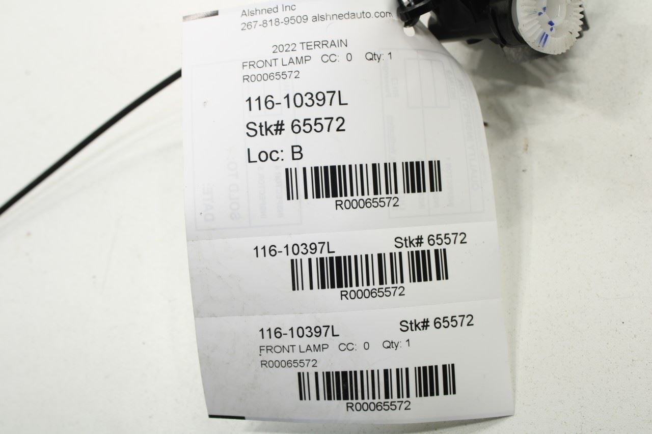 2022-2024 GMC Terrain Front Driver Left Side Fog Light Lamp 87861392 OEM - Alshned Auto Parts