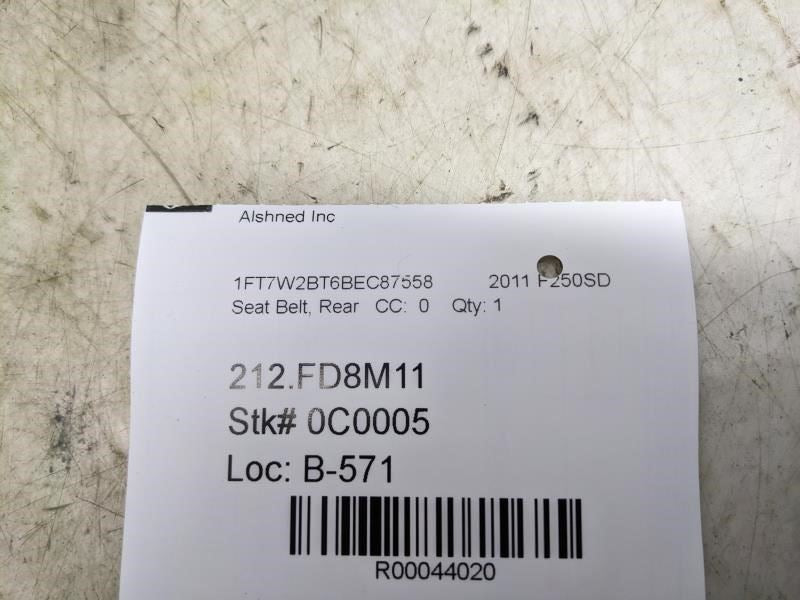 2011-2016 Ford F250SD Rear Left Seat Belt Retractor BC3Z-26611B69-AA OEM - Alshned Auto Parts