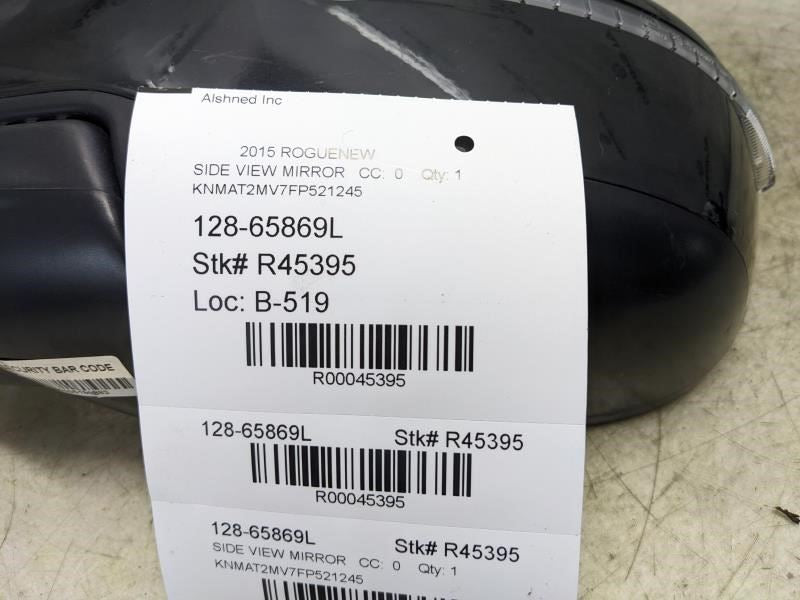 2014-2016 Nissan Rogue Left Driver Side Rearview Mirror 96302-4BA0A OEM - Alshned Auto Parts