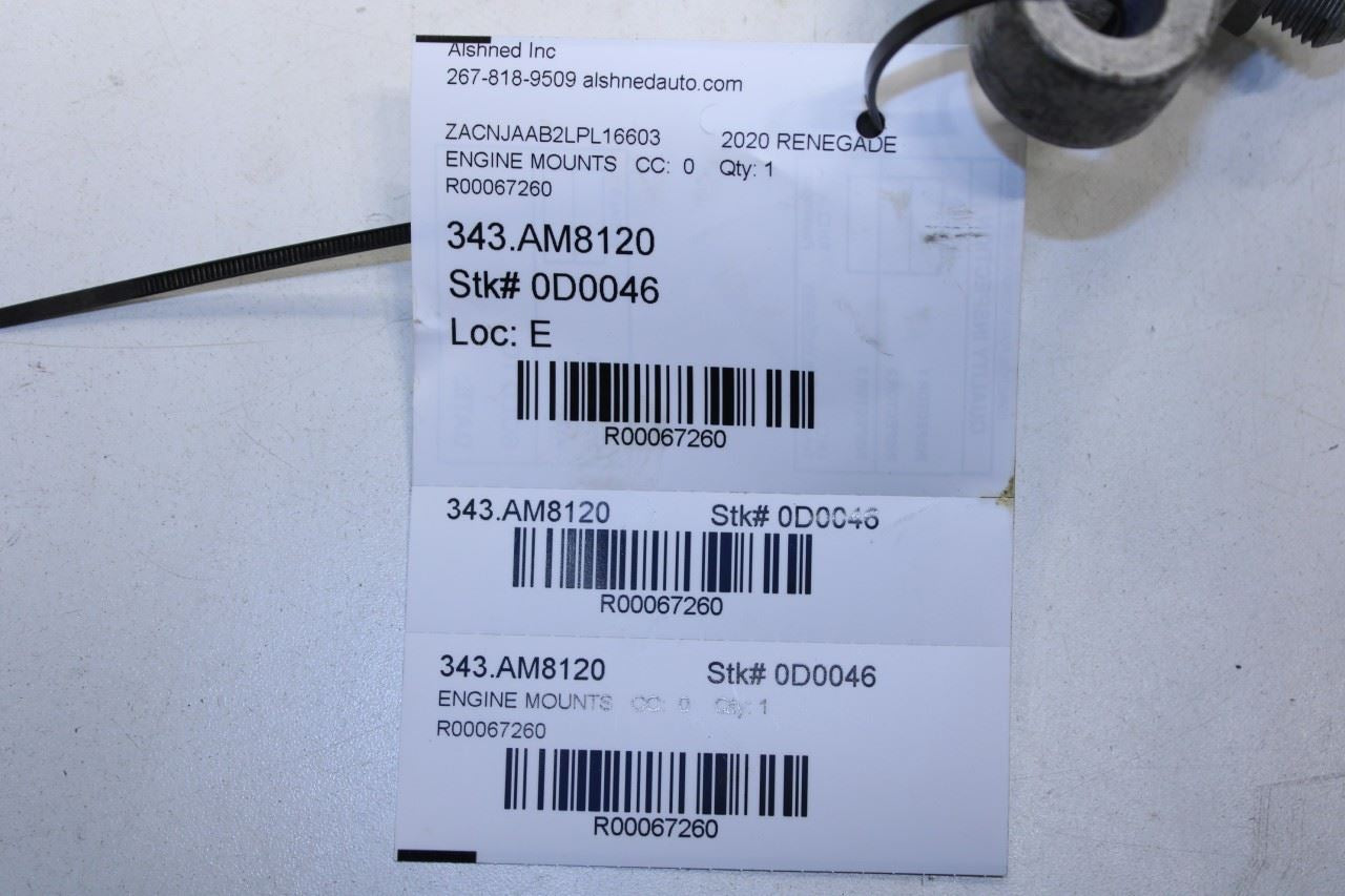 2017-2021 Jeep Renegade 2.4L FWD Engine Torque Strut Mount Bracket 68439294AA - Alshned Auto Parts