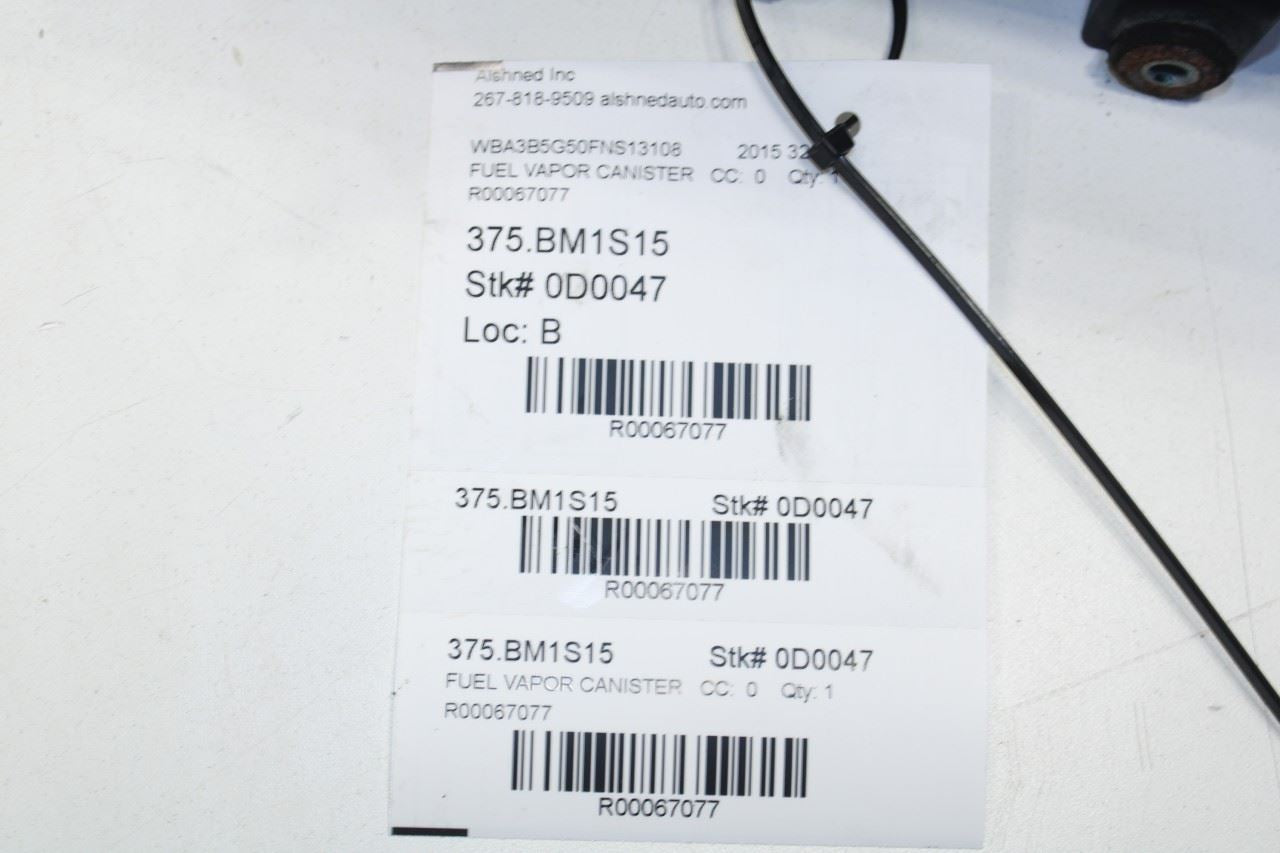2013-2016 BMW 328I xDrive SULEV 2.0L Fuel Vapor Evaporator Emission Canister - Alshned Auto Parts