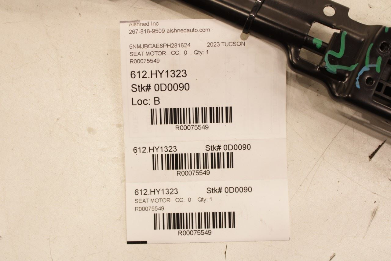 2022-25 Hyundai Tucson SEL 2.5L AWD Front Seat Driver Left Side Adjustment Motor - Alshned Auto Parts