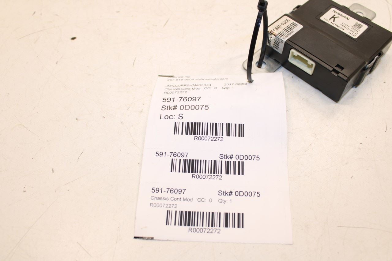 15-2017 Infiniti QX50 3.7L Torque Split Transfer Case Control Module 41650-3WU0A - Alshned Auto Parts