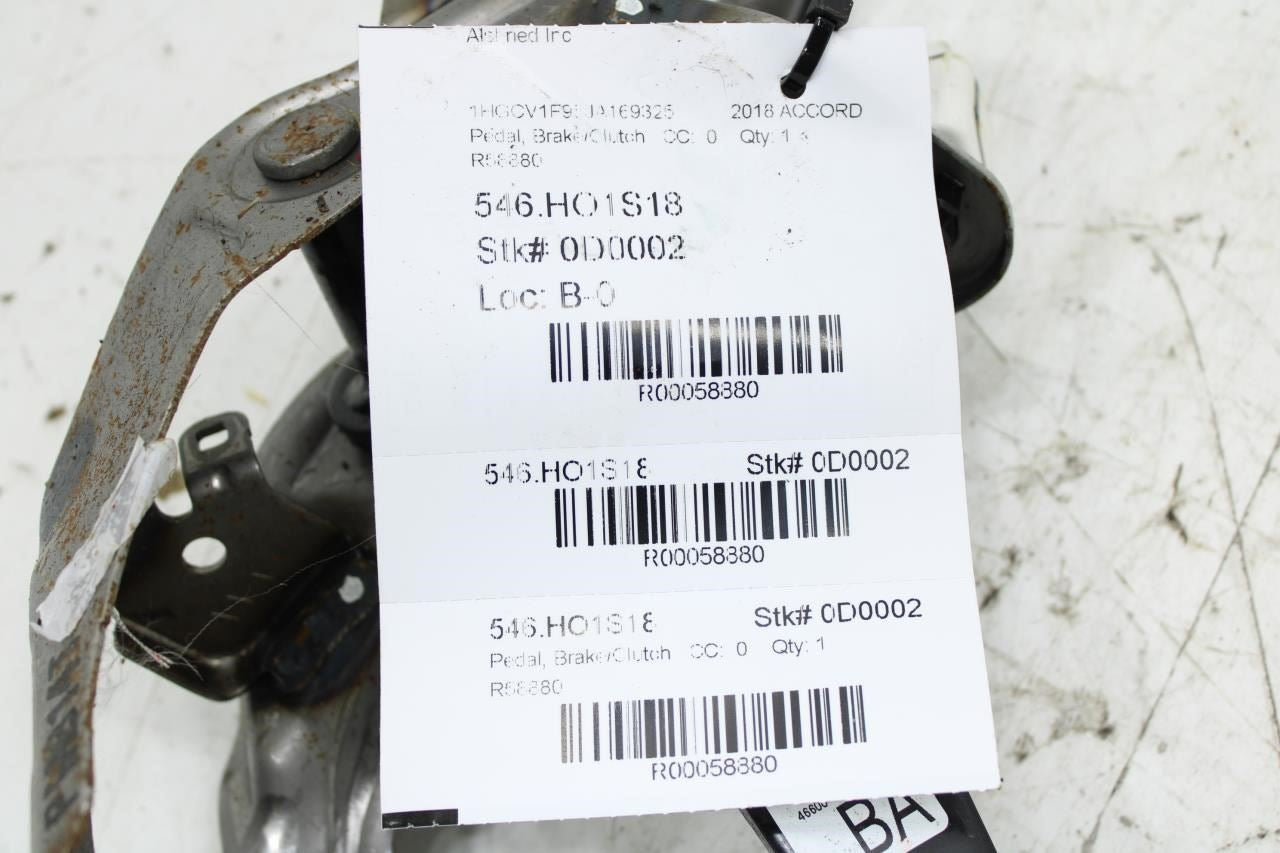 18-20 Honda Accord 1.5L FWD Brake Stop Pedal w/ Light Switch 46600-TVA-A81 OEM - Alshned Auto Parts