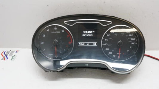 15-16 Audi A3 Speedometer Instrument Cluster Mileage 47k OEM 8V0920971Q *ReaD* - Alshned Auto Parts