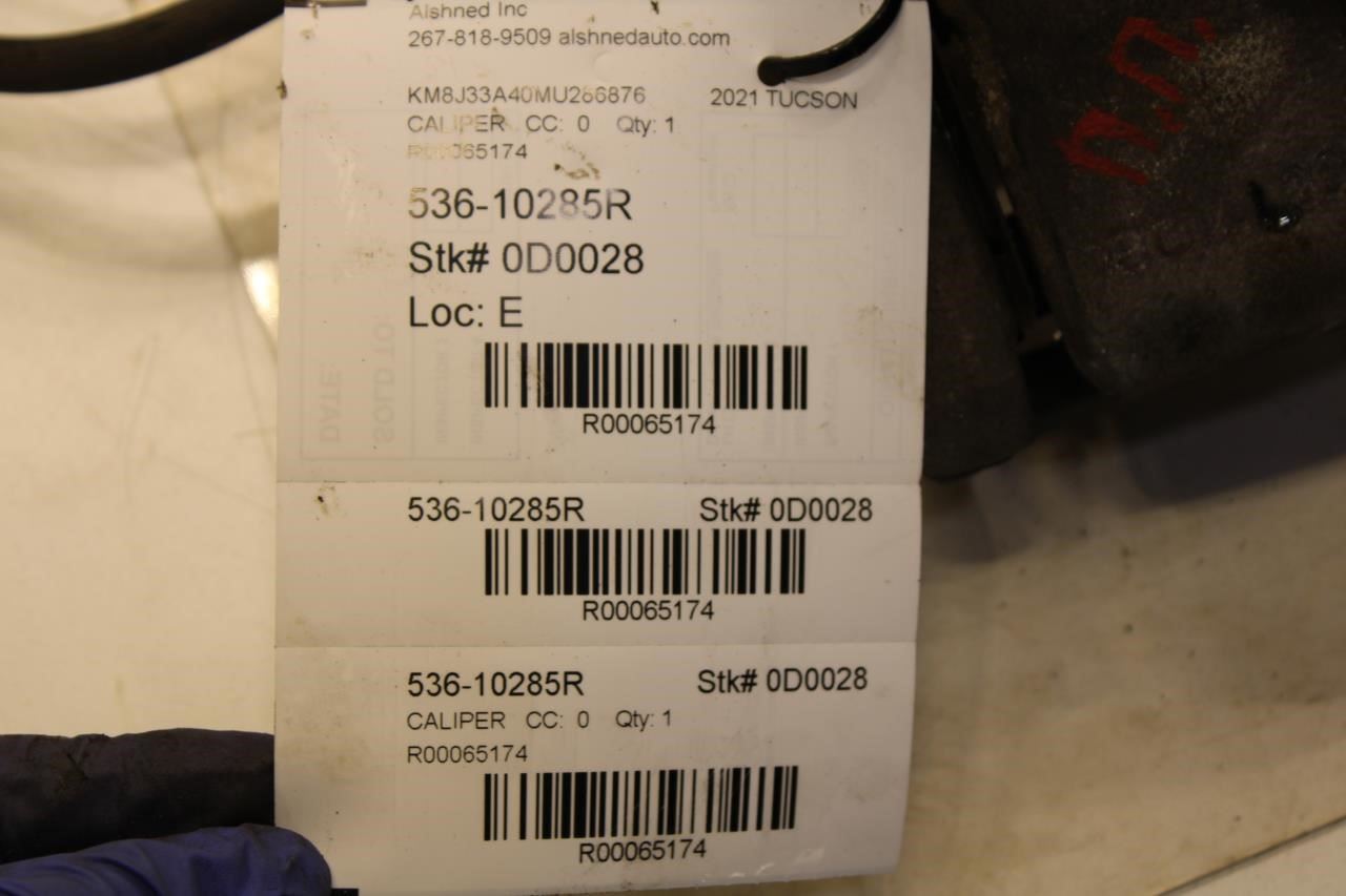 2018-2021 Hyundai Tucson Value Front Right Side Brake Disc Caliper 58190-D3A10 - Alshned Auto Parts