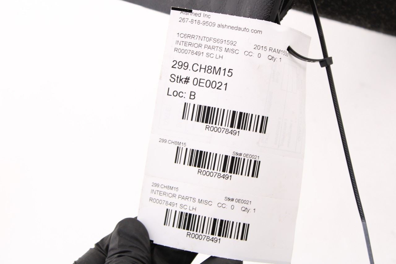 2013-2018 RAM 1500 Laramie Rear Left Side 2nd Row Floor Storage Tray Insert Box - Alshned Auto Parts