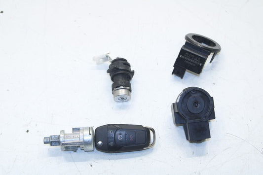 15-20 Ford F150 XL Ignition Switch Lock Cylinder w/ Left Door Lock and Fob Key - Alshned Auto Parts