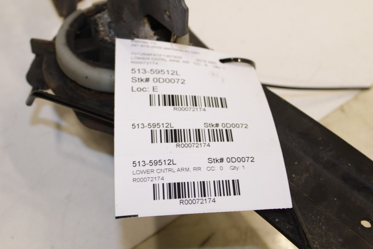 15-16 Volvo S60 T5 Premier FWD Rear Left Side Trailing Arm w Spindle Knuckle Hub - Alshned Auto Parts