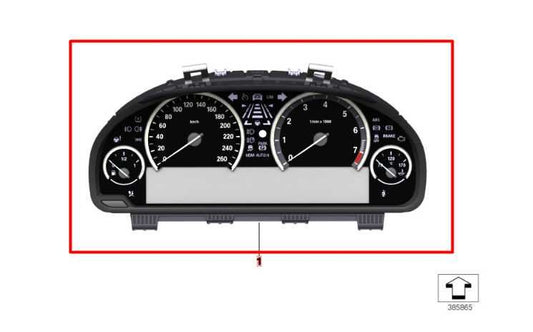 14-18 BMW X5 xDrive35i 3.0L AWD Speedometer Gauge Instrument Cluster 87K Mileage - Alshned Auto Parts