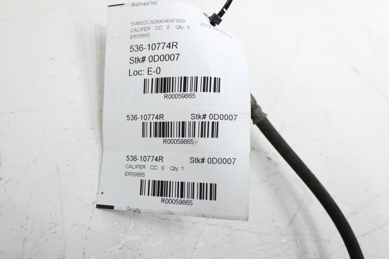 2019-2020 Hyundai Santa Fe Rear Right Side Brake Disc Caliper 58311-S1A30 OEM - Alshned Auto Parts