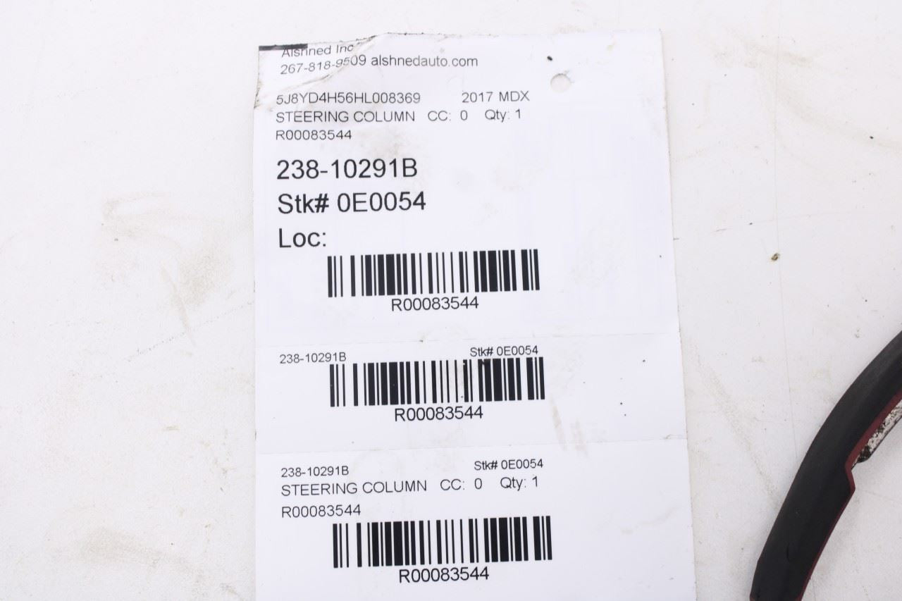 2016-20 Acura MDX w/ Technology Pkg 3.5L Steering Column Assembly 53200-TZ5-A62 - Alshned Auto Parts