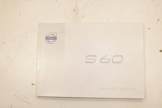 2015 Volvo S60 Owners Manual Set with Case R72092 - Alshned Auto Parts
