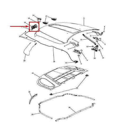 2011-2015 Jeep Grand Cherokee Limited Front Hood Lock Latch Actuator 4589688AE - Alshned Auto Parts