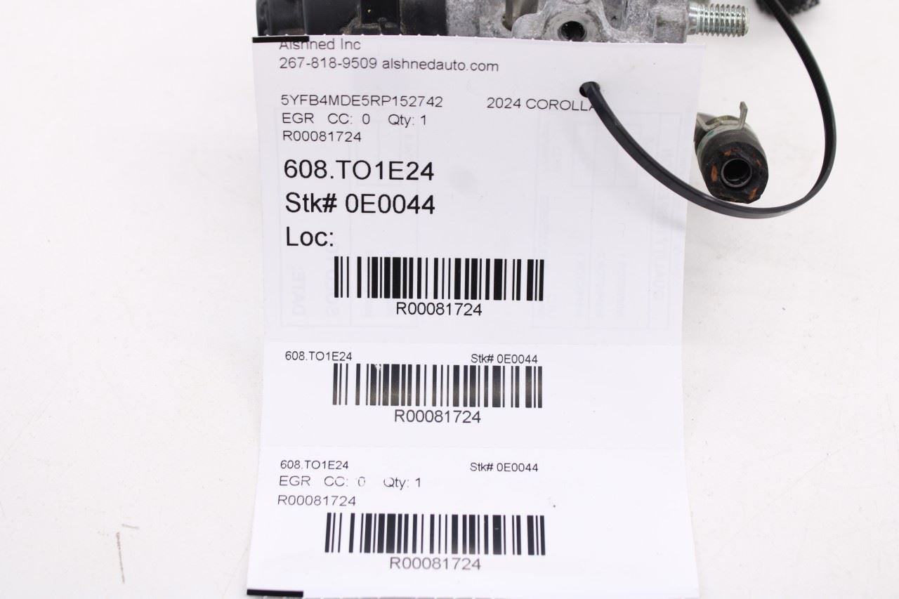 2019-2026 Toyota Corolla LE 2.0L Exhaust Gas Recirculation EGR Valve 25620-F201011