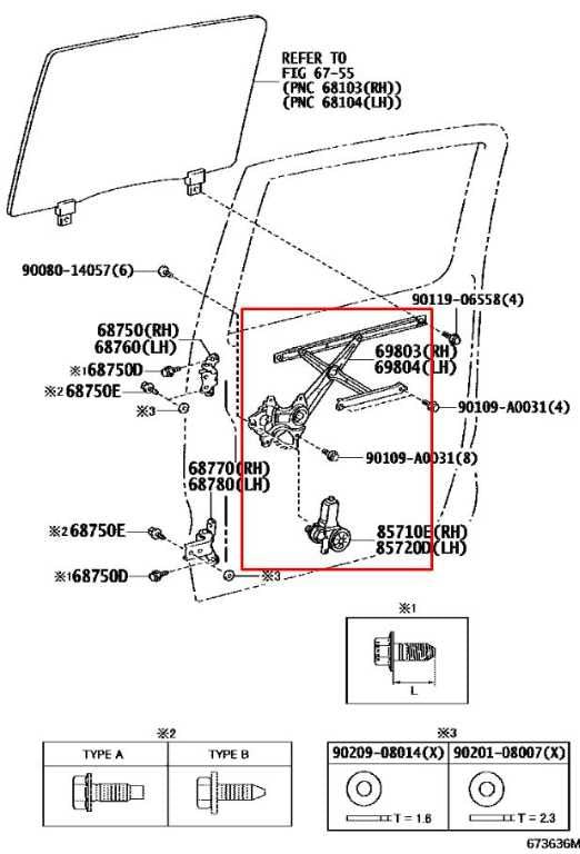 2005-23 Toyota Tacoma SR5 Rear Right Side Door Window Regulator w/ Motor *ReaD* - Alshned Auto Parts
